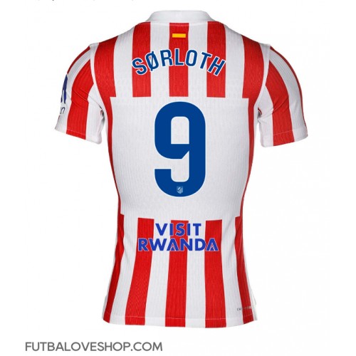 Dres Atletico Madrid Alexander Sorloth #9 Domáci 2025-26 Krátky Rukáv Dres Atletico Madrid Alexander Sorloth #9 Domáci 2025-26 Krátky Rukáv